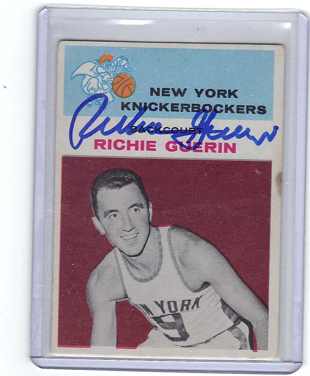 1961-62 Fleer Richie Guerin Rookie