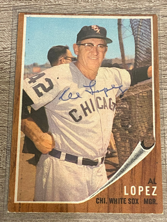 1962 Topps Al Lopez