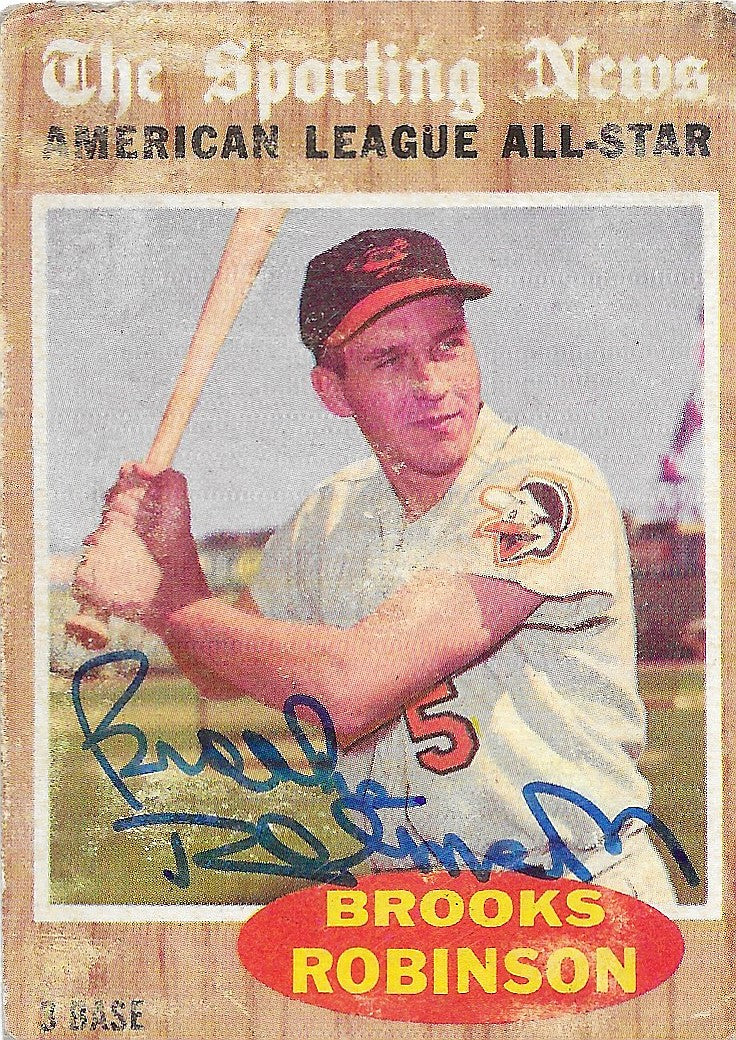 1962 Topps All-Star Brooks Robinson