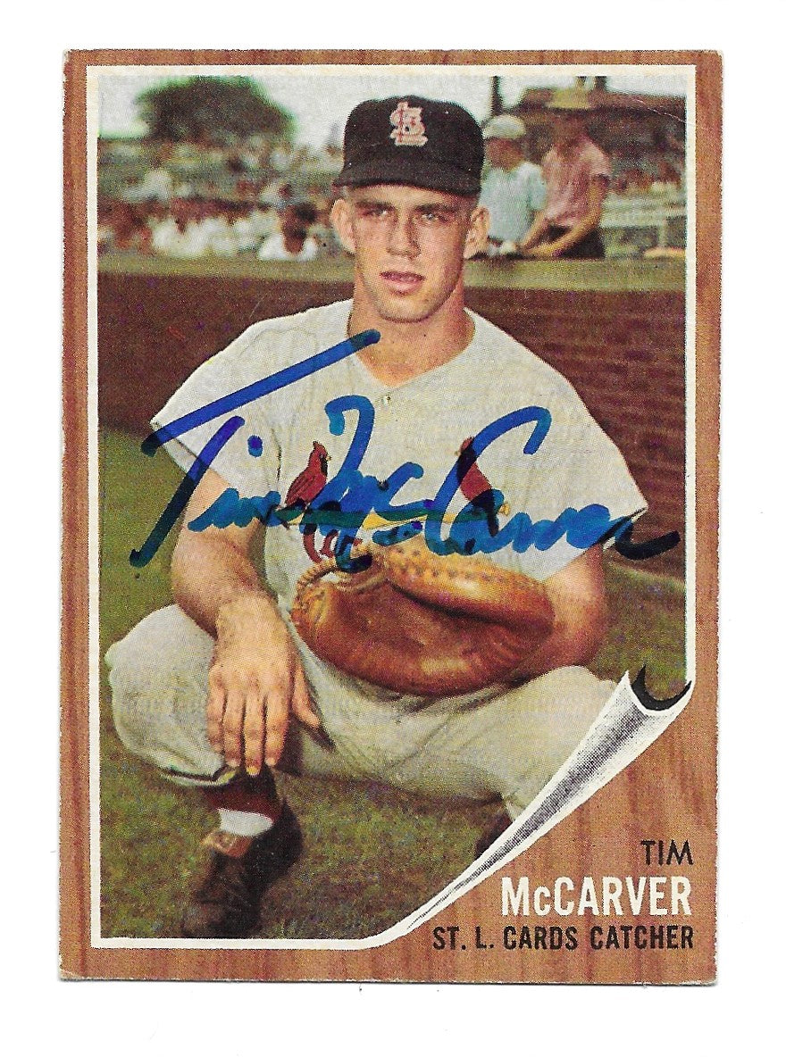 1962 Topps Tim McCarver Rookie