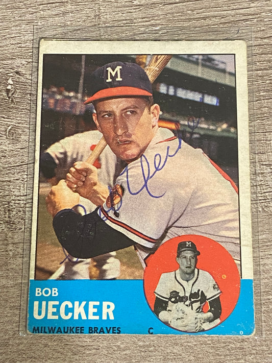 1963 Topps Bob Uecker