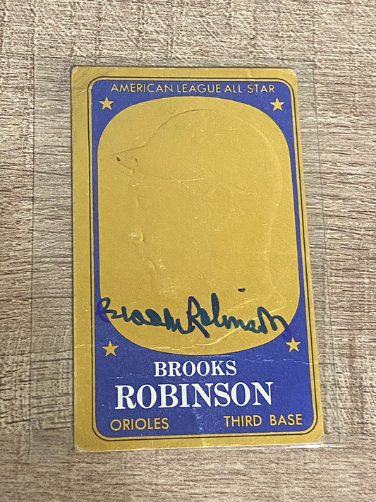 1965 Topps Embossed Brooks Robinson