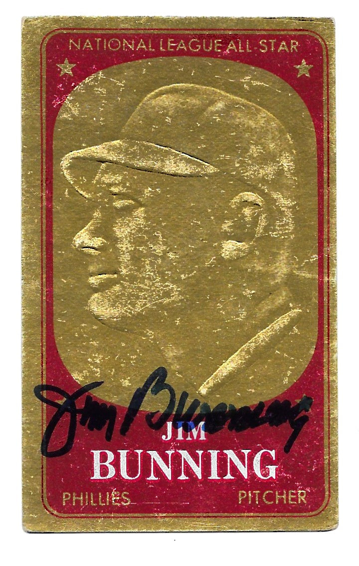 1965 Topps Embossed Jim Bunning