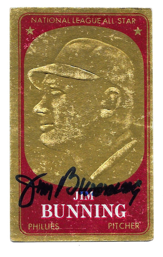 1965 Topps Embossed Jim Bunning