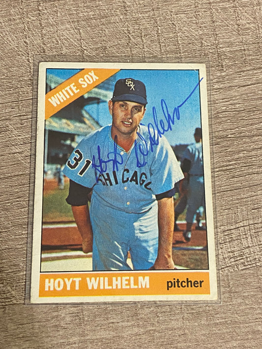 1966 Topps Hoyt Wilhelm