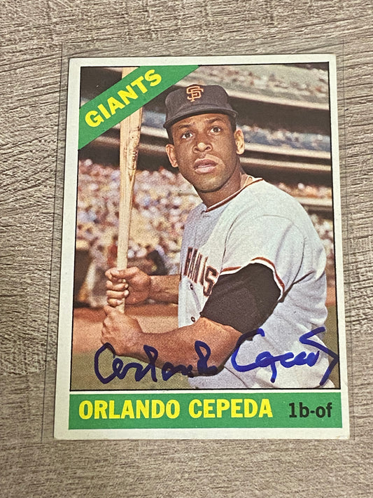 1966 Topps Orlando Cepeda