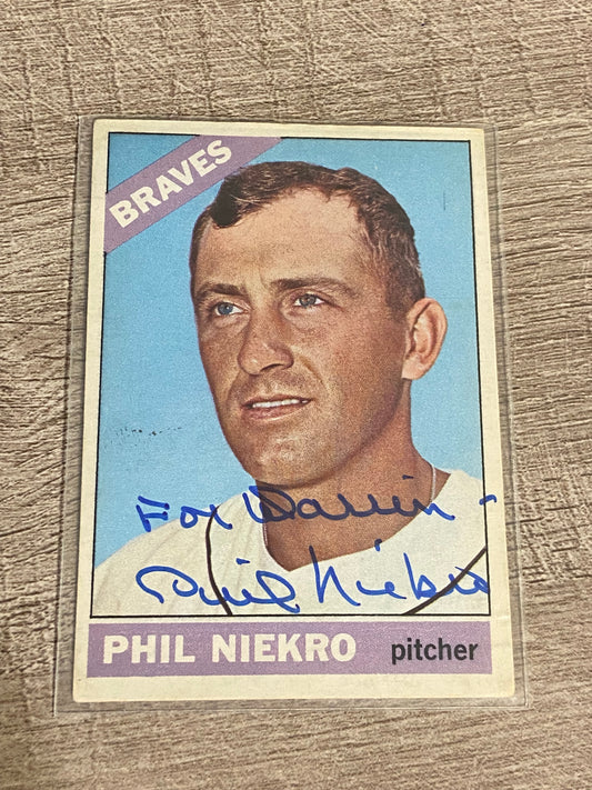 1966 Topps Phil Niekro