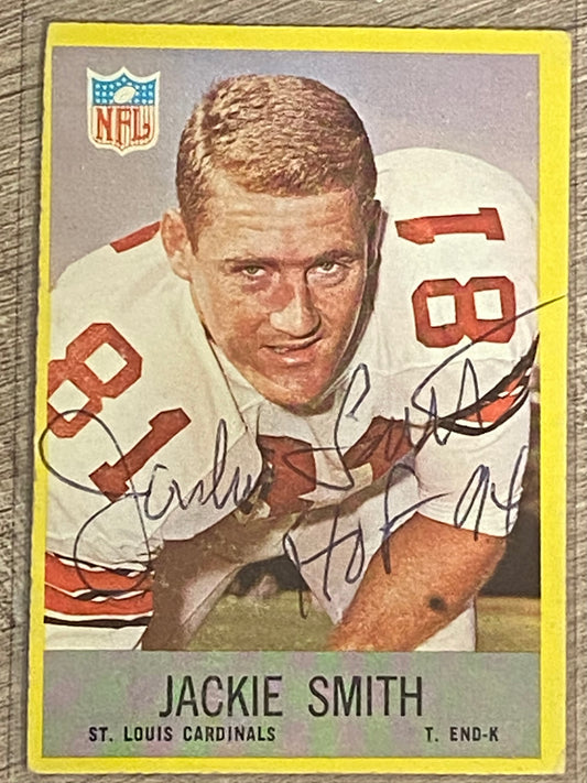 1967 Philadelphia Jackie Smith Rookie