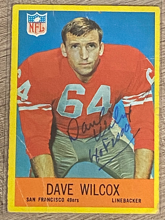 1967 Philadelphia Dave Wilcox Rookie