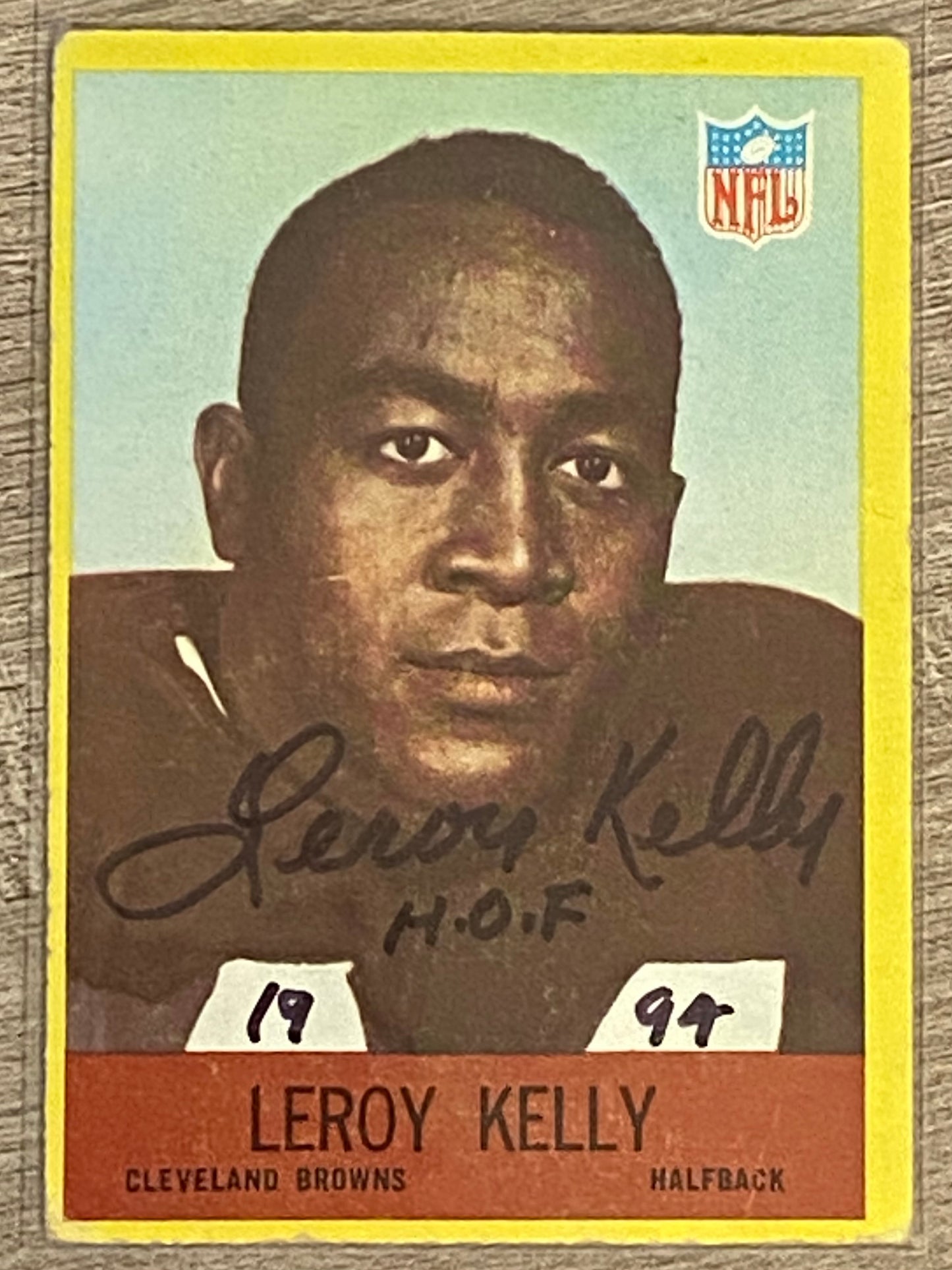 1967 Philadelphia Leroy Kelly Rookie