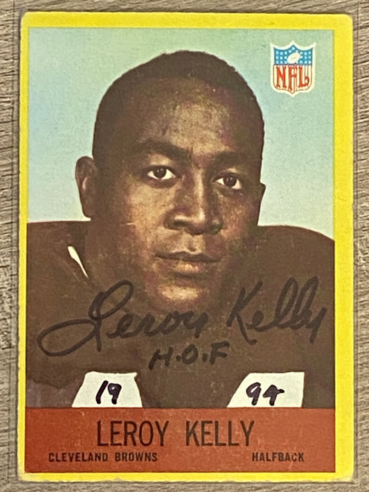 1967 Philadelphia Leroy Kelly Rookie