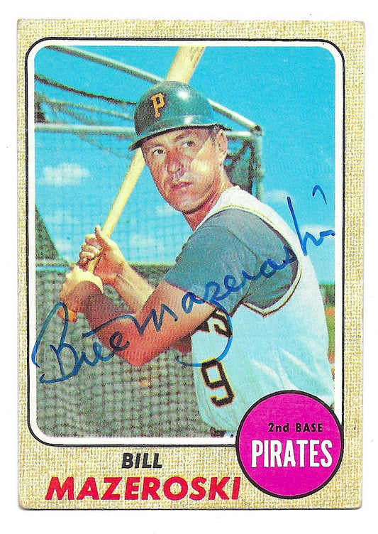 1968 Topps Bill Mazeroski