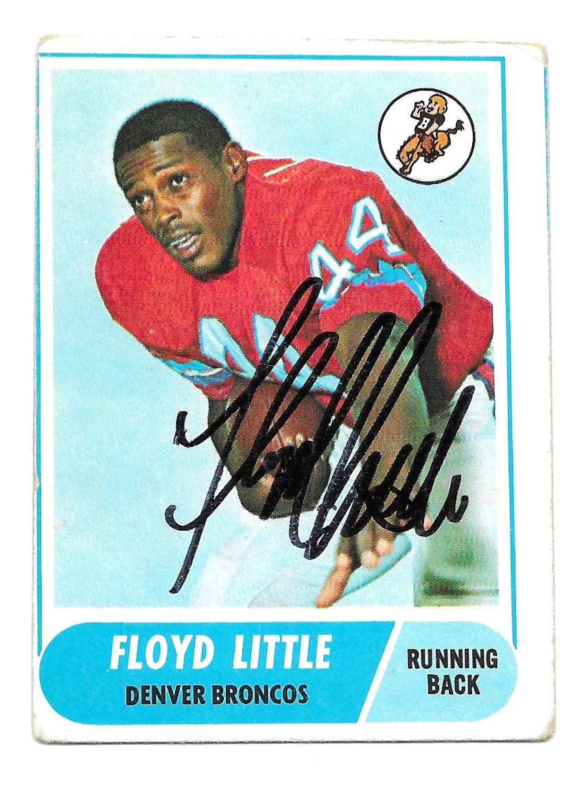 1968 Topps Floyd Little Rookie