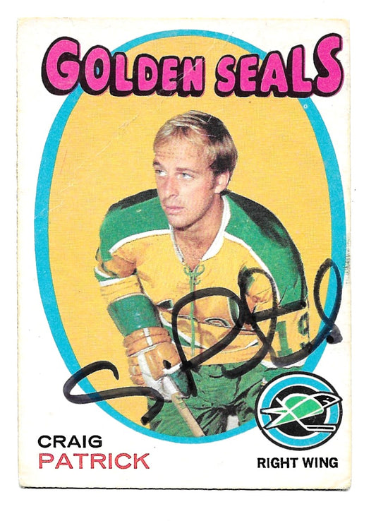 Copy of 1971-72 O Pee Chee Craig Patrick Rookie