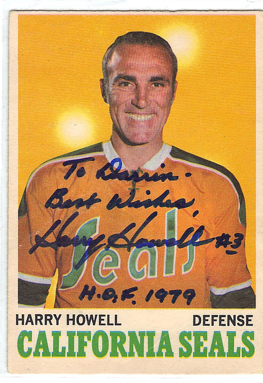 1970-71 OPC Harry Howell