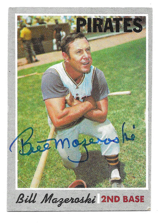 1970 Topps All Star Bill Mazeroski