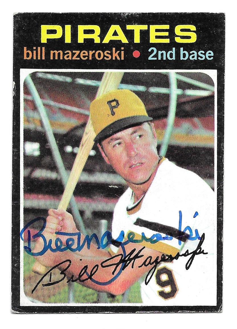 1971 Topps Bill Mazeroski