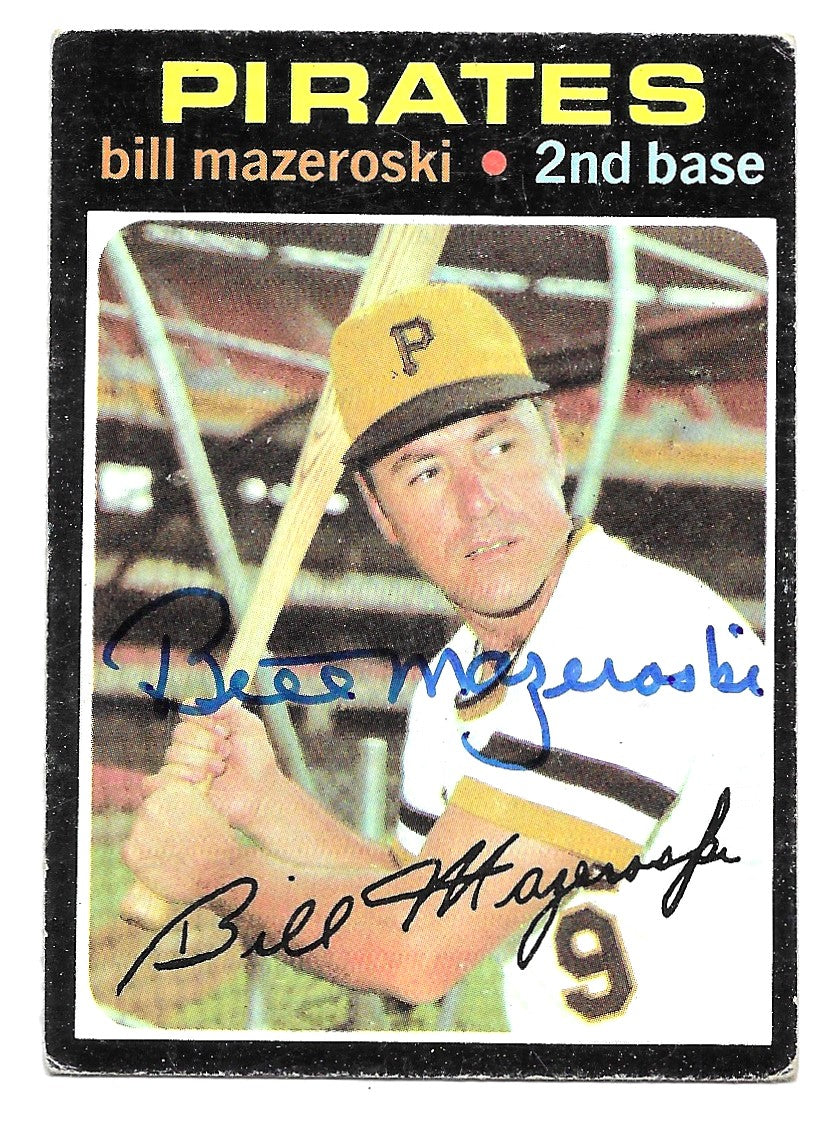 1971 Topps Bill Mazeroski