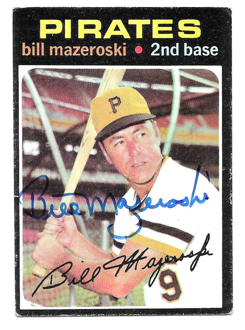 1971 Topps Bill Mazeroski