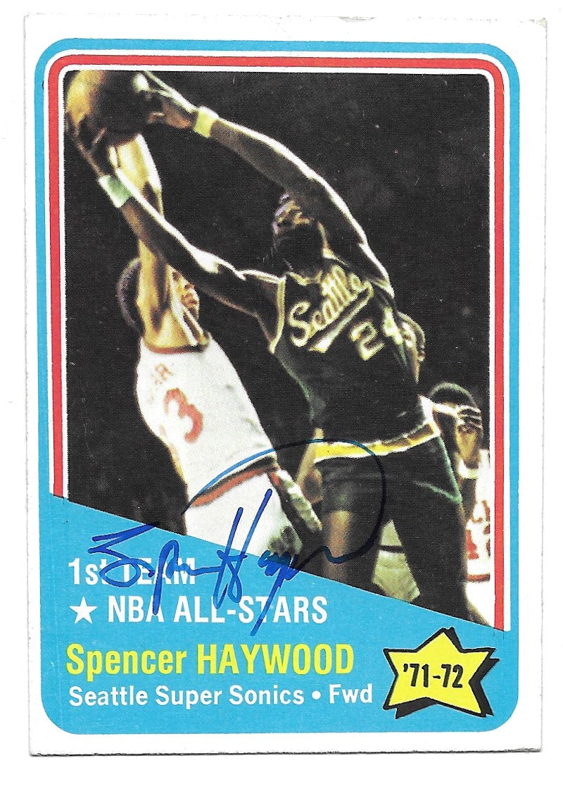 1972-73 Topps All-Star Spencer Haywood