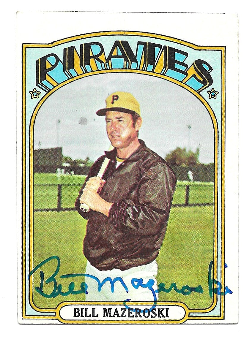 1972 Topps Bill Mazeroski