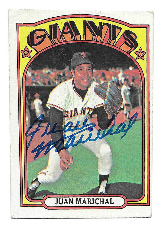 1972 Topps Juan Marichal