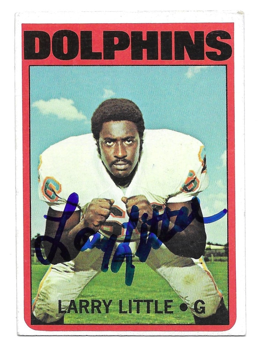 1972 Topps Larry Little Rookie