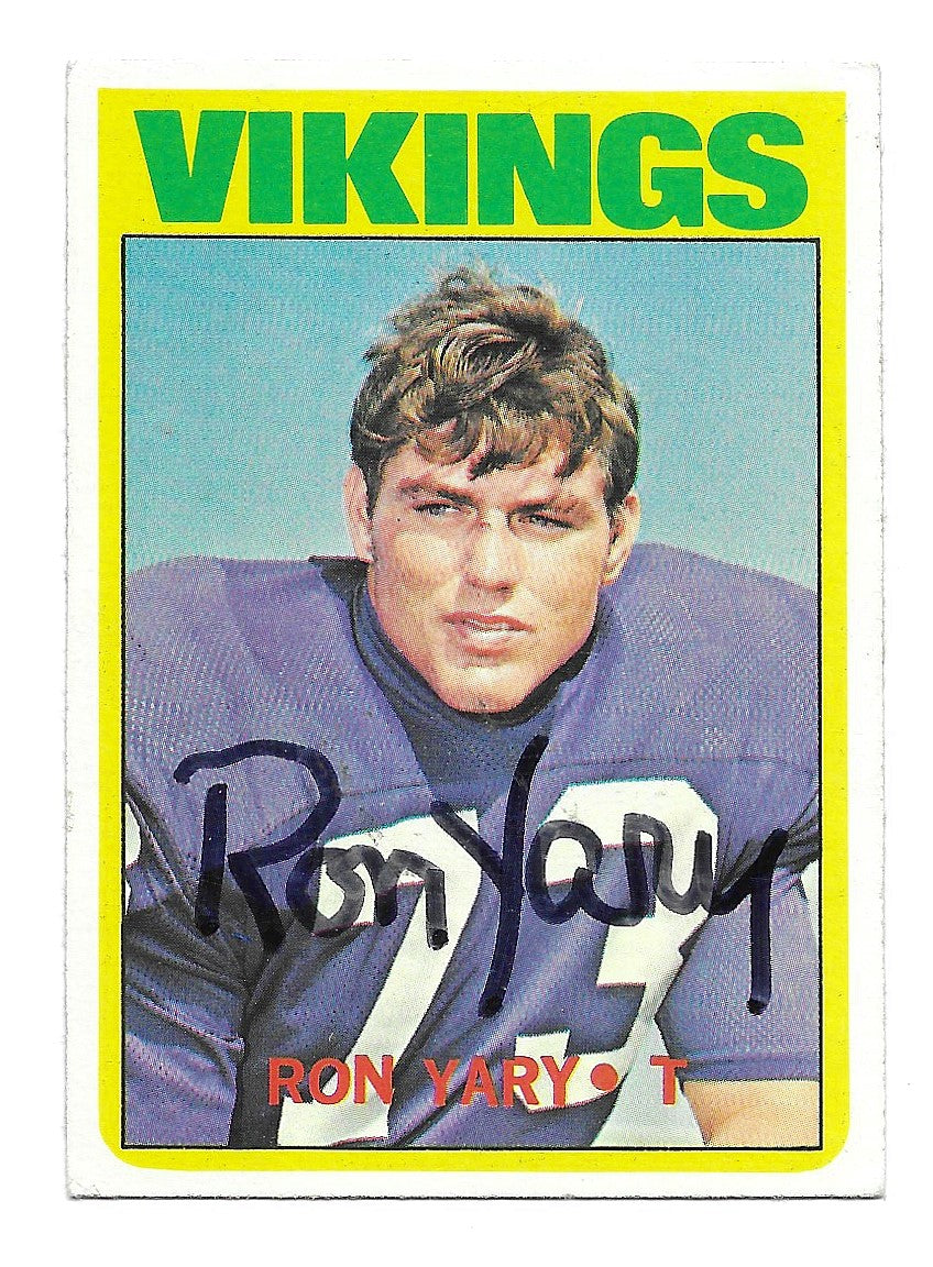 1972 Topps Ron Yary Rookie