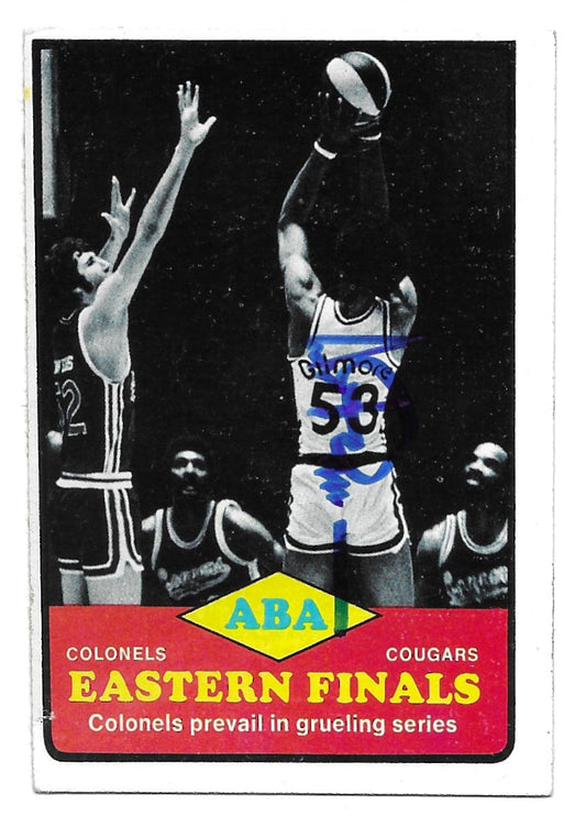 1973-74 Topps ABA Eastern Finals Artis Gilmore