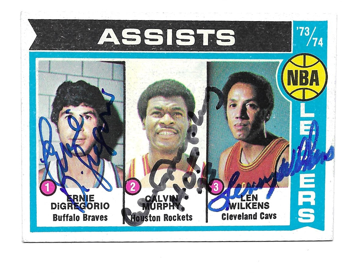 1974-74 Topps Assist Leaders