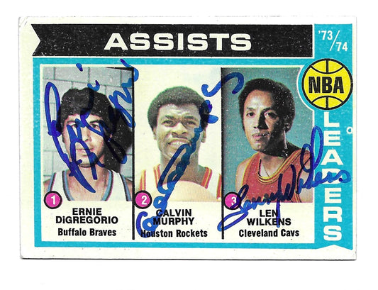 1974-74 Topps Assist Leaders