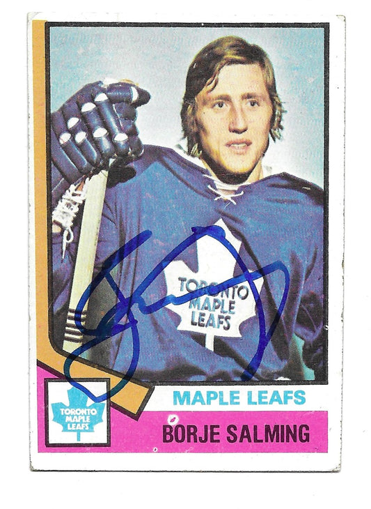 1974-75 Topps Borje Salming