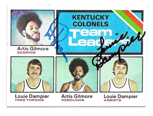 1975-76 Topps Colonels Team Leaders