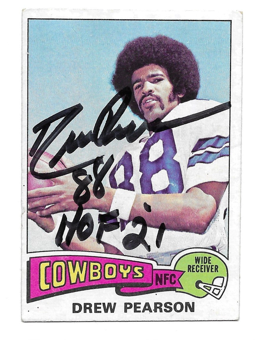 1975 Topps Drew Pearson Rookie