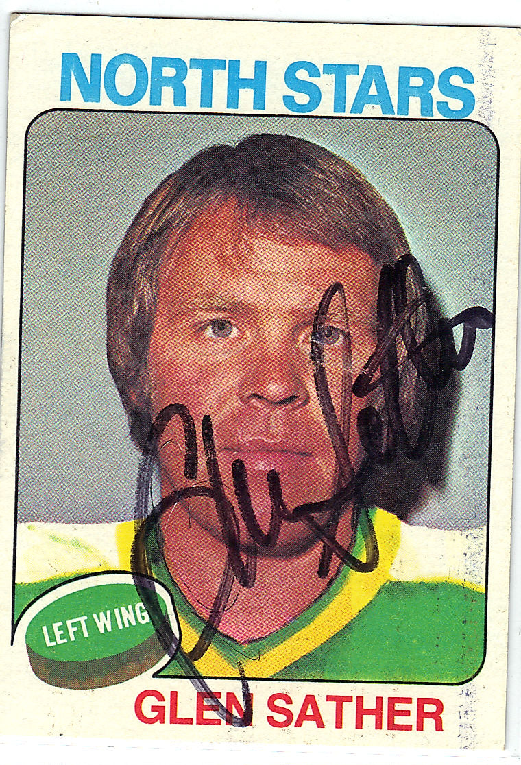 1975-76 Topps Glen Sather