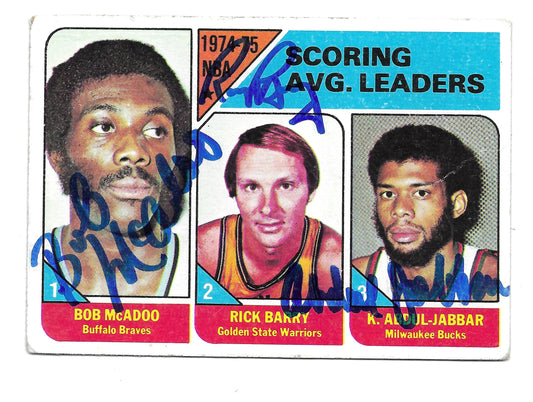 1975-76 Topps Scoring Leaders