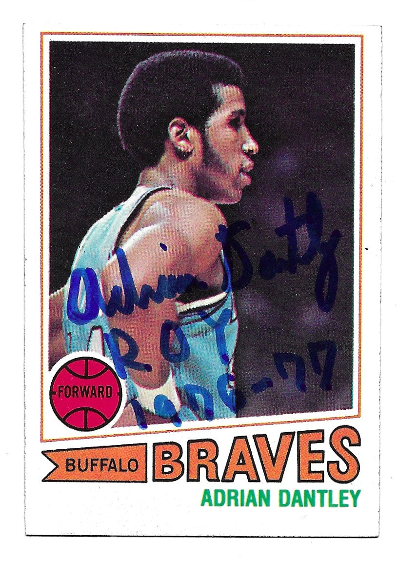 1977-78 Topps Adrian Dantley Rookie