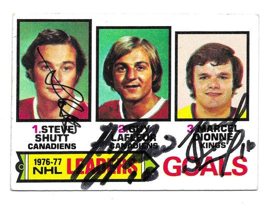 1977-78 Topps NHL Goals Leaders