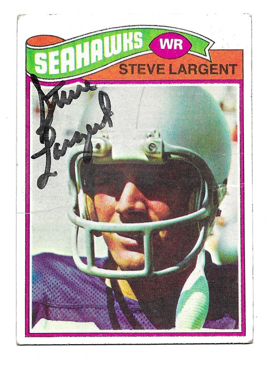 1977 Topps Steve Largent Rookie