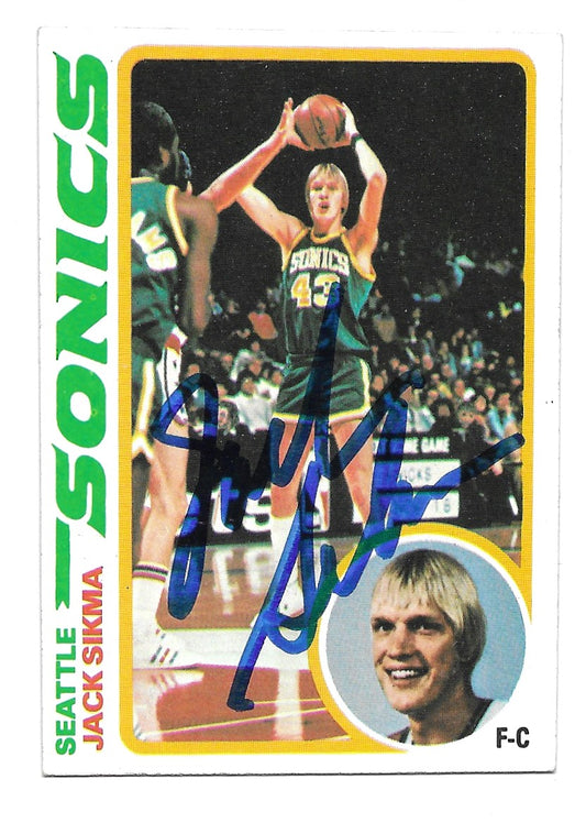 1978-79 Topps Jack Sikma