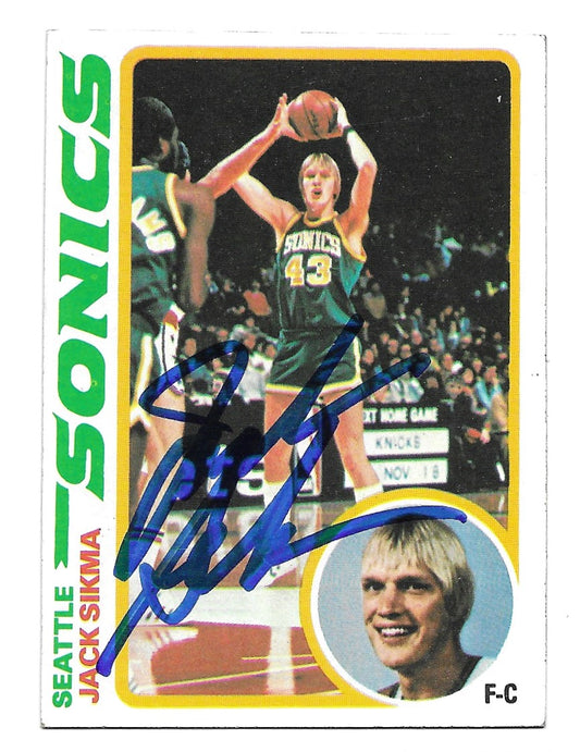 1978-79 Topps Jack Sikma