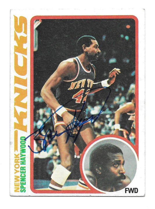 1978-79 Topps Spencer Haywood