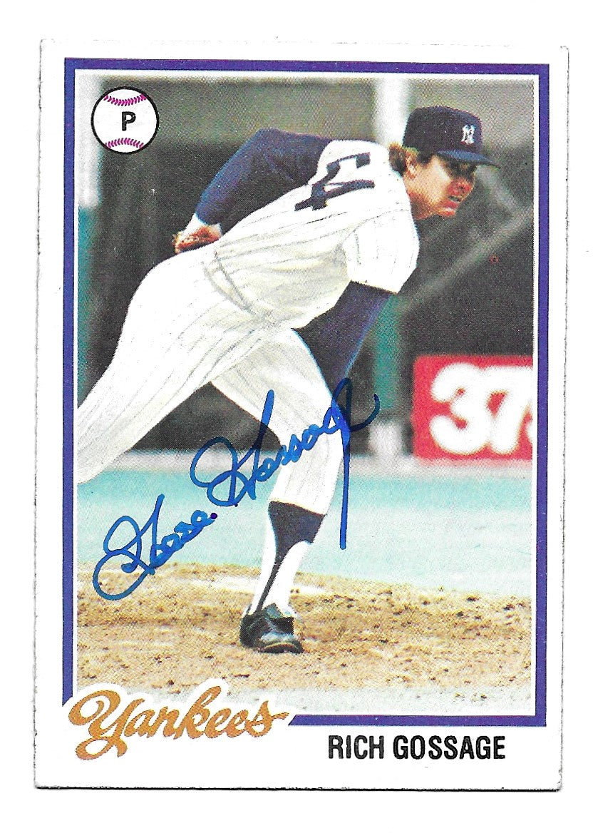 1978 Topps Goose Gossage