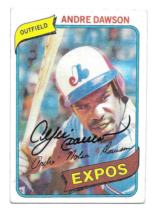 1980 Topps Andre Dawson