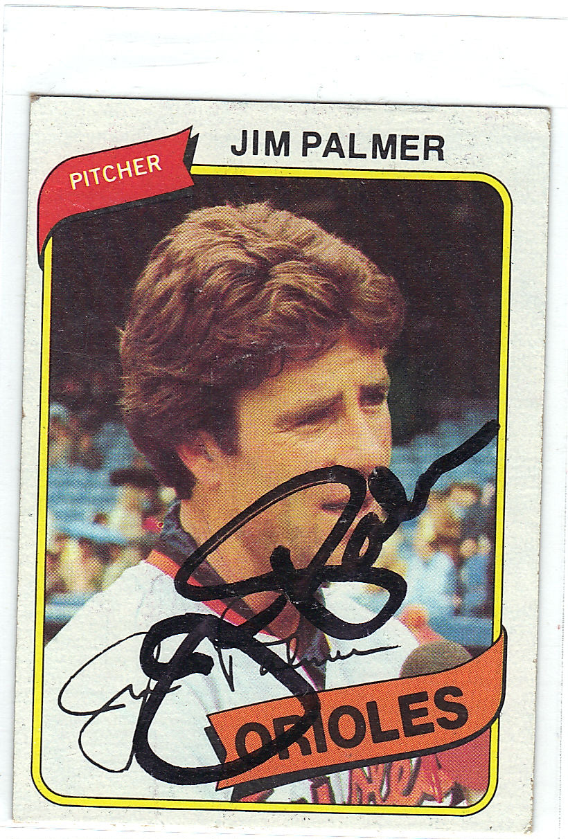 1980 Topps Jim Palmer