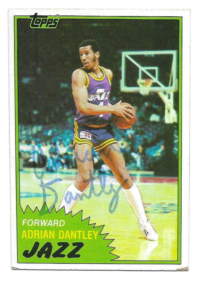 1981-82 Topps Adrian Dantley