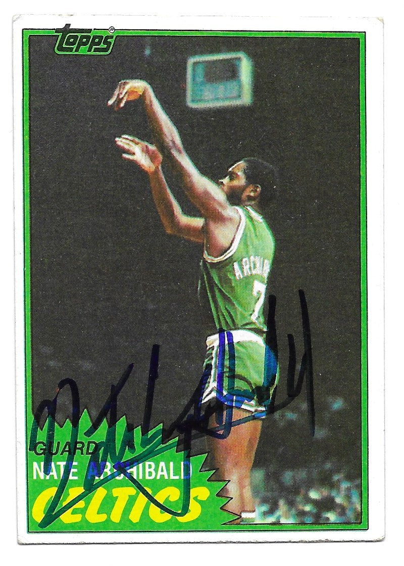 1981-82 Topps Nate Archibald