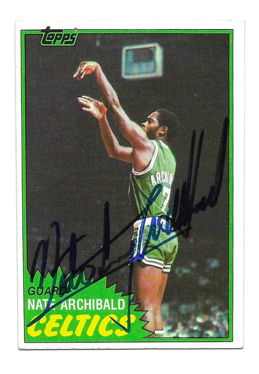 1981-82 Topps Nate Archibald