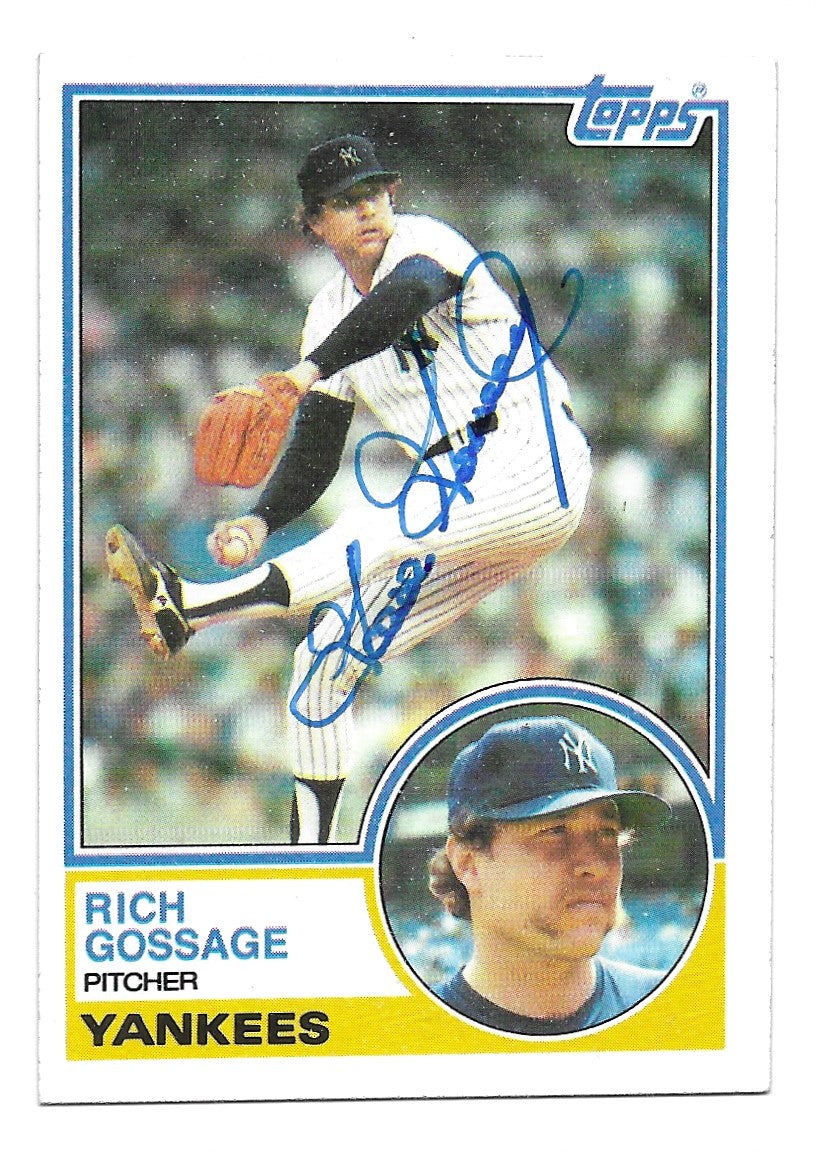 1983 Topps Goose Gossage