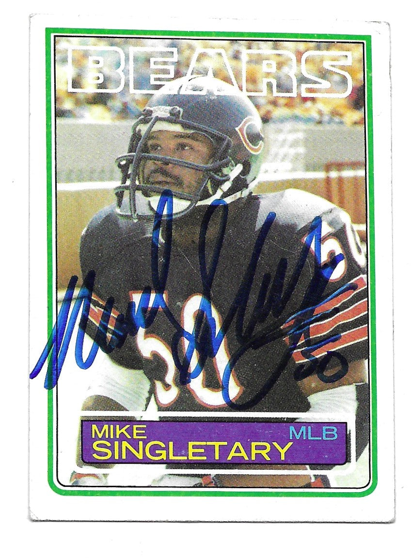 1983 Topps Mike Singletary Rookie